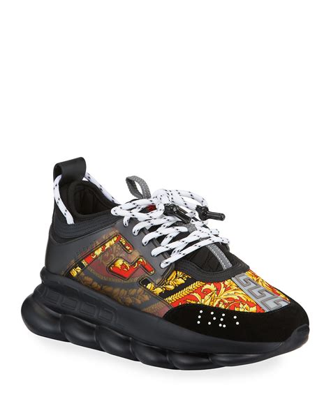 versace mens sneakers pics|men's Versace sneakers for sale.